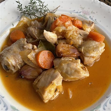 pollo en escabeche de la abuela